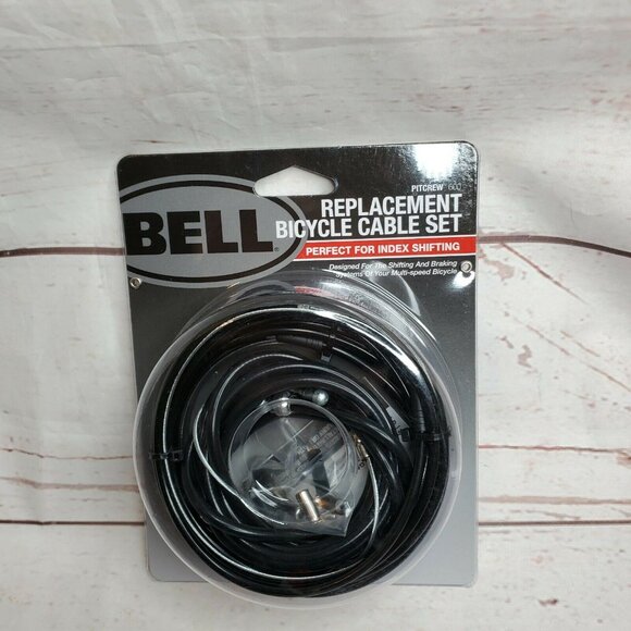 Bell Pitcrew 600 Replacement Bicycle Cable Set Perfect For Index Shifting - Picture 11 of 11